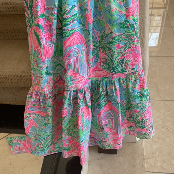 Lilly Pulitzer Patterned Dress with Collar - Picture 7 of 11